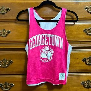 Georgetown Lacrosse Pinnie - Hot Pink